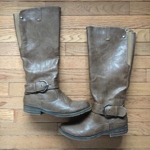 Faux fur-lined Riding-style Boots 👢